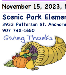  November Newsletter front picture